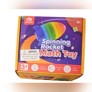 Coogam Spinning Rocket Math Toy